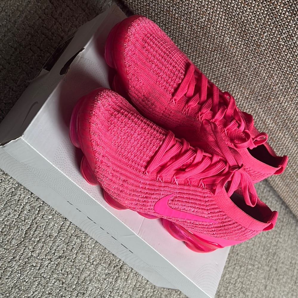 Pink Lightweight Knit Sneakers